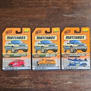 3 NWT 1999 Matchbox "Wilderness Adventure" Vehicles